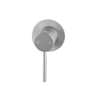 Lucid Brushed Nickel Wall Mixer